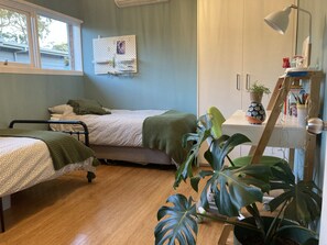 3 slaapkamers, bedden met traagschuimmatrassen