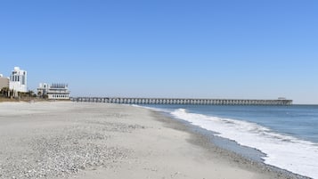 On the beach