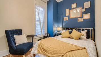 3 slaapkamers, een bureau, een strijkplank/strijkijzer, gratis wifi