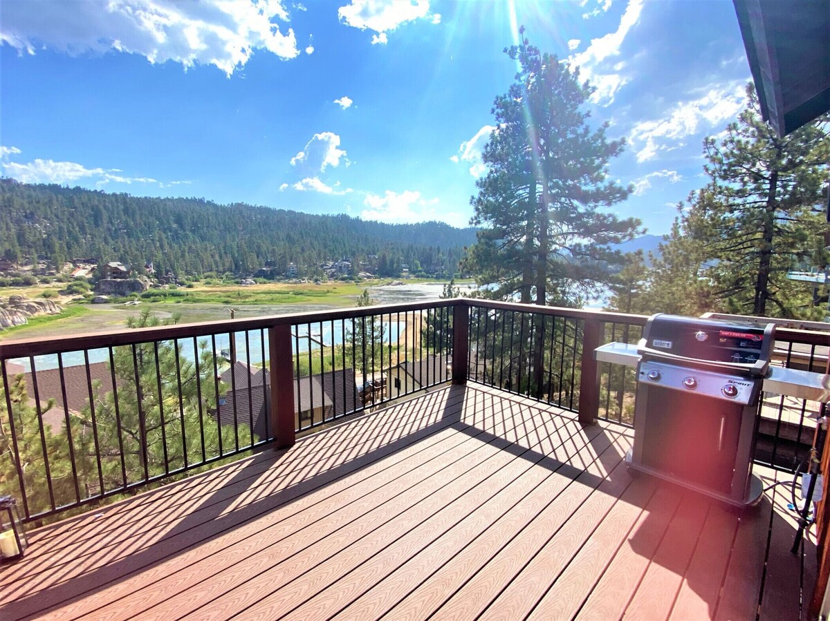 ✦ Lakeview ✦ Modern ✦ BBQ ✦ Hot Tub ✦ Cabin @ The Big Bear Lake