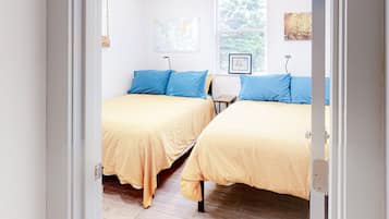 2 habitaciones, internet y ropa de cama