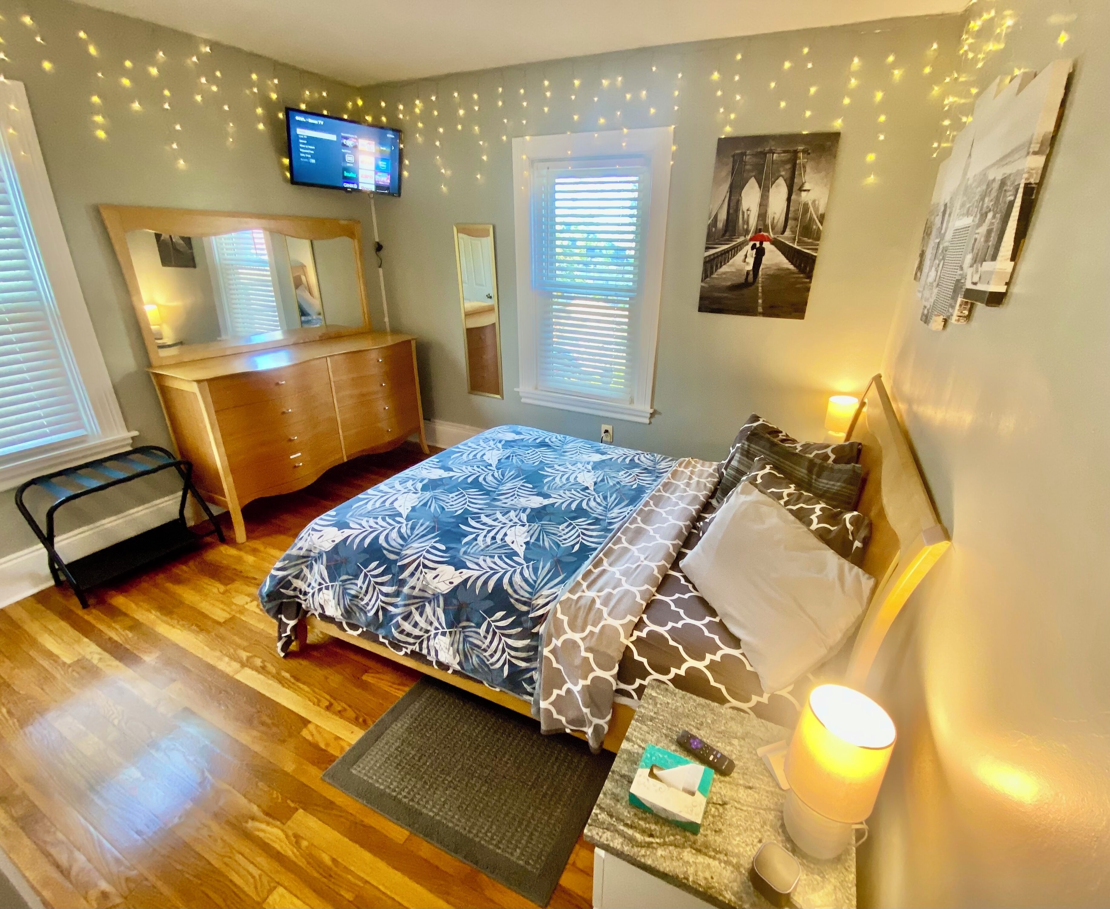 3 chambres, fer et planche à repasser, lit parapluie, Wi-Fi gratuit