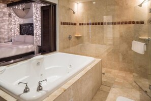 Combined shower/tub, hair dryer - Cabo Azul Resort (San José del Cabo)