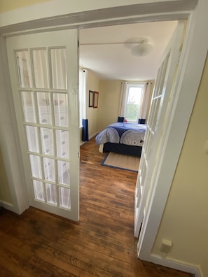 2 bedrooms, iron/ironing board, travel crib, free WiFi