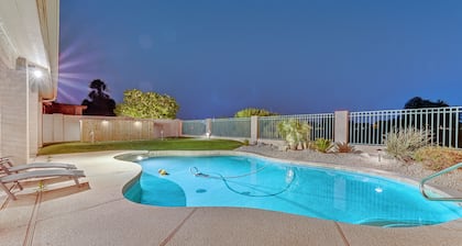 Modern Home w/ Private Pool, Central AC, WiFi, Private W/D, & Private Gas Grill