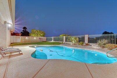 Modern Home w/ Private Pool, Central AC, WiFi, Private W/D, & Private Gas Grill