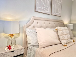 2 bedrooms, iron/ironing board, free WiFi, bed sheets