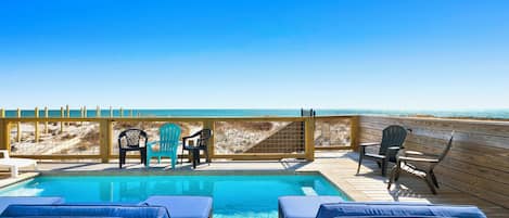 Piscine chauffée