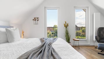 2 Schlafzimmer, Reisekinderbett, kostenloses WLAN