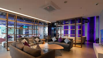 Sala de estar en el lobby