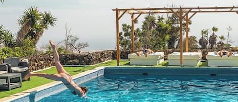 Piscine chauffée