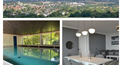 Skyline Appartement mit Pool 2-6 Gäste mit Netflix