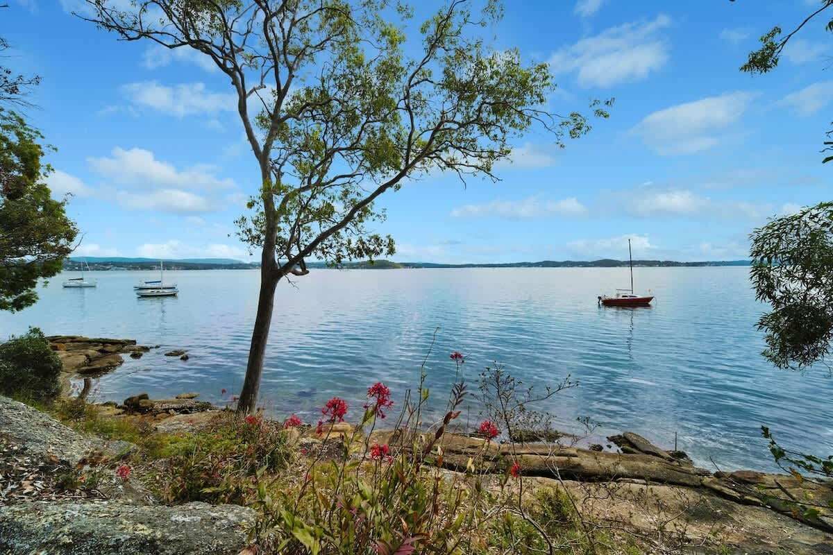 Waters edge view