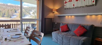 Cozy studio near slopes, 4 people, parking, wifi, pets allowed