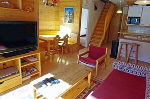 TV - Premium Duplex 4 Rooms, 8 Pers., Grande Motte View (Tignes-Val Claret)