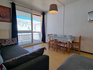 Blick von der Unterkunft