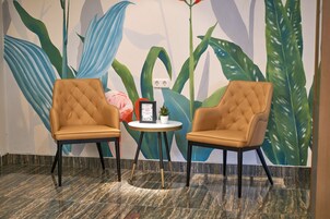 Sala de estar en el lobby