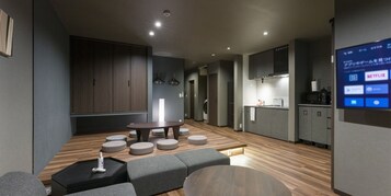 Apartment, Non Smoking (8persons, 105)[No pets allowed] | Living area | Flat-screen TV