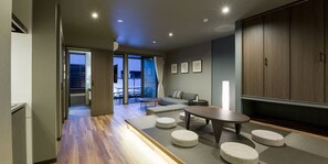 Apartment, Non Smoking (8persons, 105)[No pets allowed] | Living area | Flat-screen TV