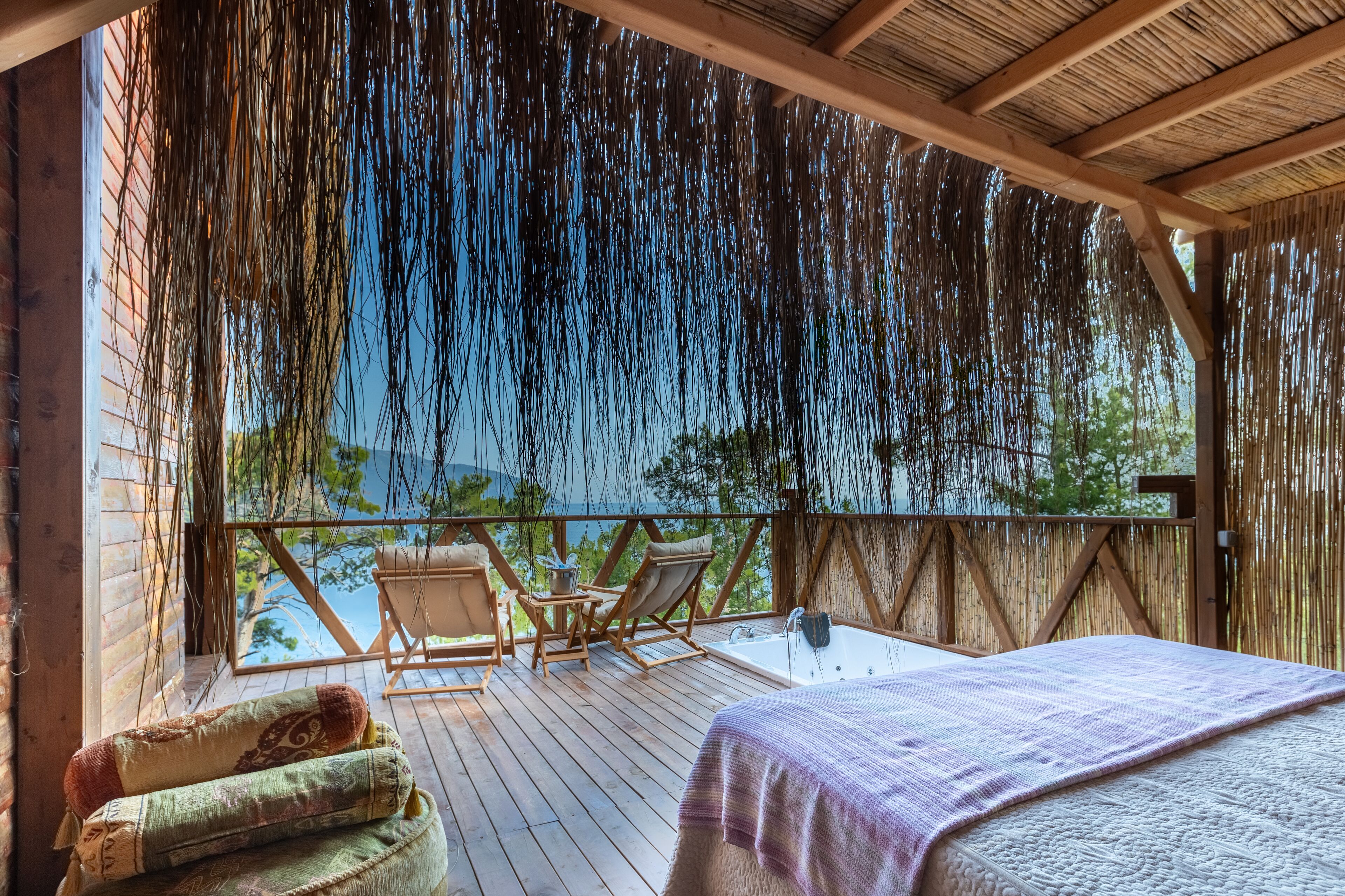 Suite Deluxe, vue mer | Terrasse/Patio