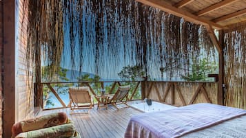 Suite Deluxe, vue mer | Terrasse/Patio