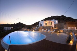 Outdoor pool, an infinity pool - VENUS VIEW (Kalafati)