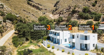 Sunset maisonette 2,pool,Near tavern and Plakias