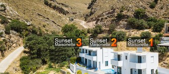 Sunset maisonette 3,pool,Near tavern and Plakias