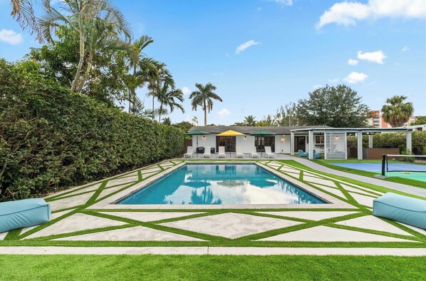 Außenpool, beheizter Pool