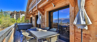Magnifique Chalet Les Orres 1600m +Jacuzzi + Sauna