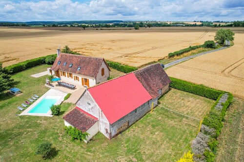 So Villa Buisson (41) - Heated swimming pool - Volleyball - 2h from Paris- 30p.