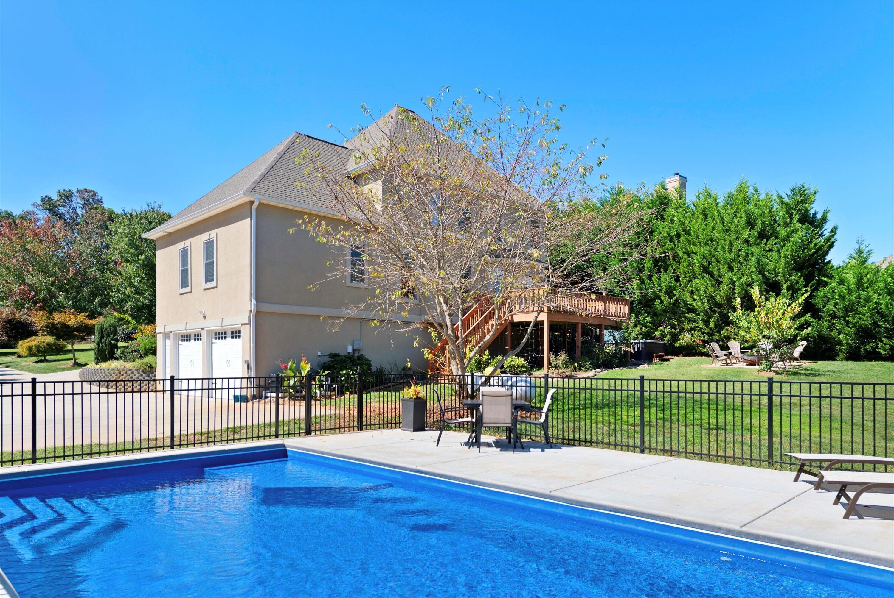 Una piscina climatizada