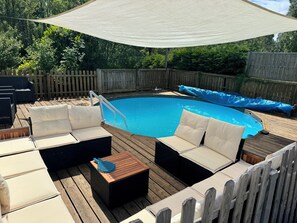 Outdoor pool, a heated pool - River Farm (combiers)