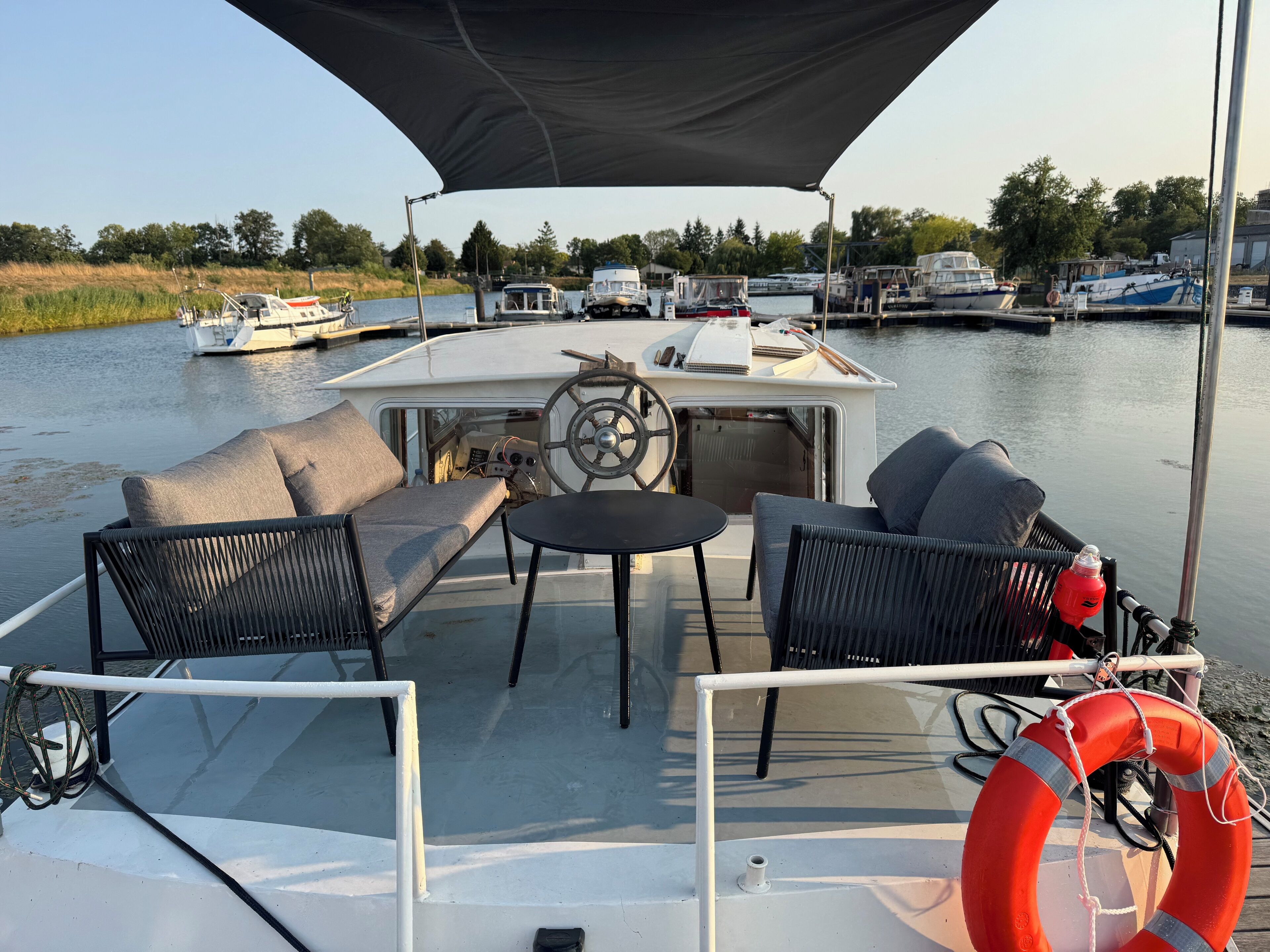 Enceinte de l’hébergement