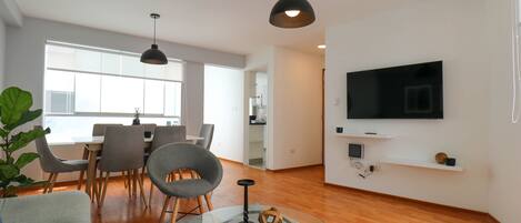 Appartement, 3 chambres (301) | Coin séjour