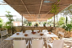 Outdoor dining - Villa Nina - Scicli (Scicli)