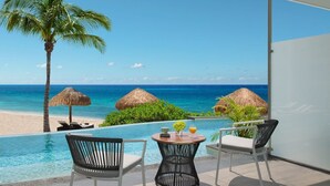 Junior Suite, 2 Double Beds, Beachfront (Preferred Club - Swim Out) | Exterior - Dreams Cozumel Cape Resort & Spa - All Inclusive (Cozumel)