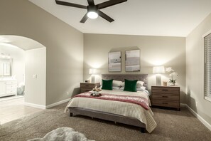 4 bedrooms, iron/ironing board, free WiFi, bed sheets