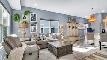 Una televisión, videojuegos