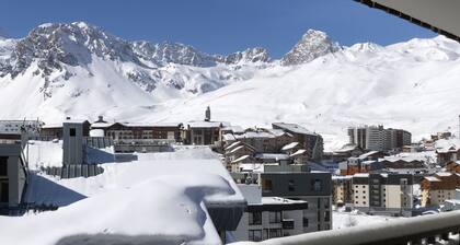 Appt 2100 B Tignes le Lavachet: 70 m2- 6 people-2 bedrooms-1 bathroom