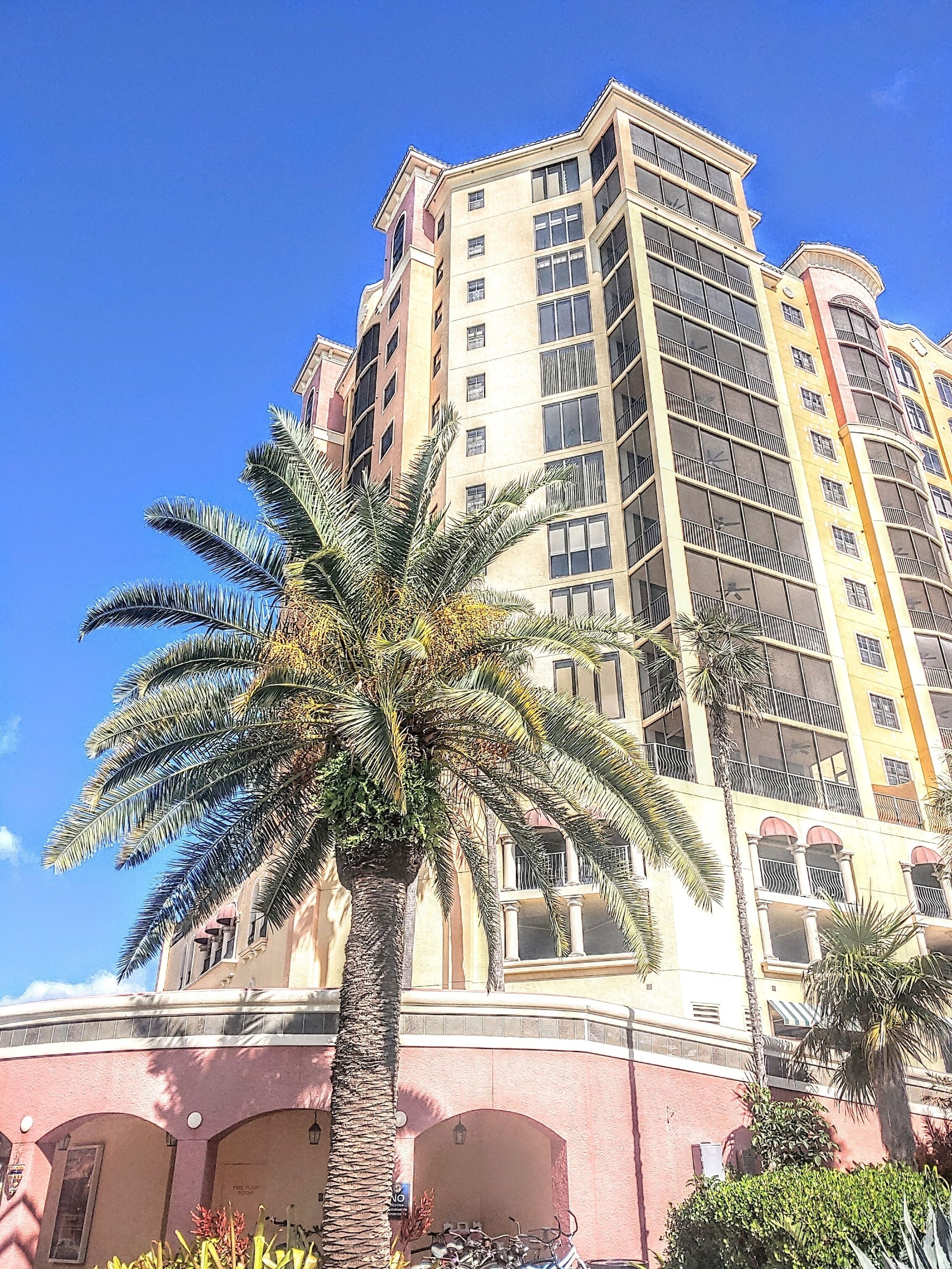 Two bedroom, two bathroom high~rise condominium with spectacular water views!