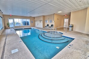 Indoor pool, a heated pool