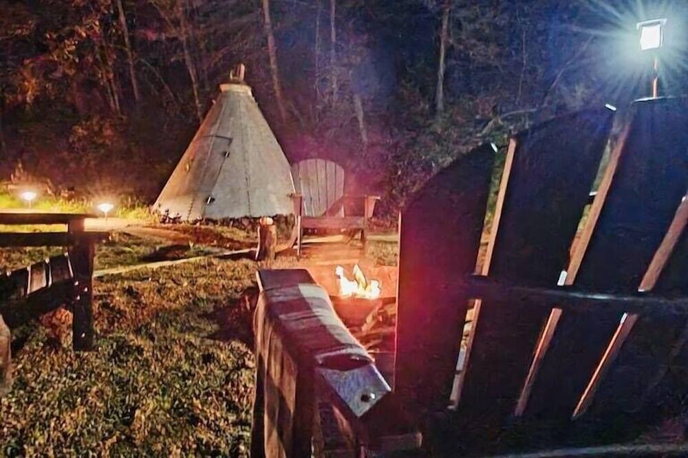 Pet-friendly cabin in the Woods! FIRE PIT + Wifi!