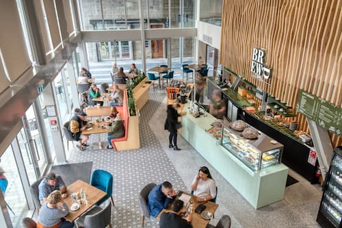Daily cooked-to-order breakfast for a fee