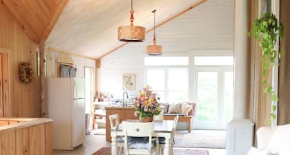Unique Coastal Maine Flower Farm Stay