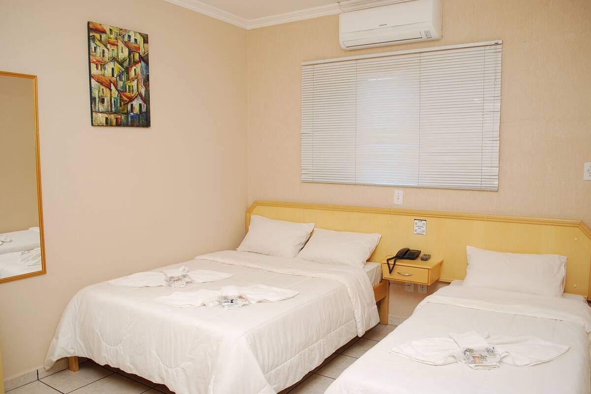 Free WiFi, bed sheets