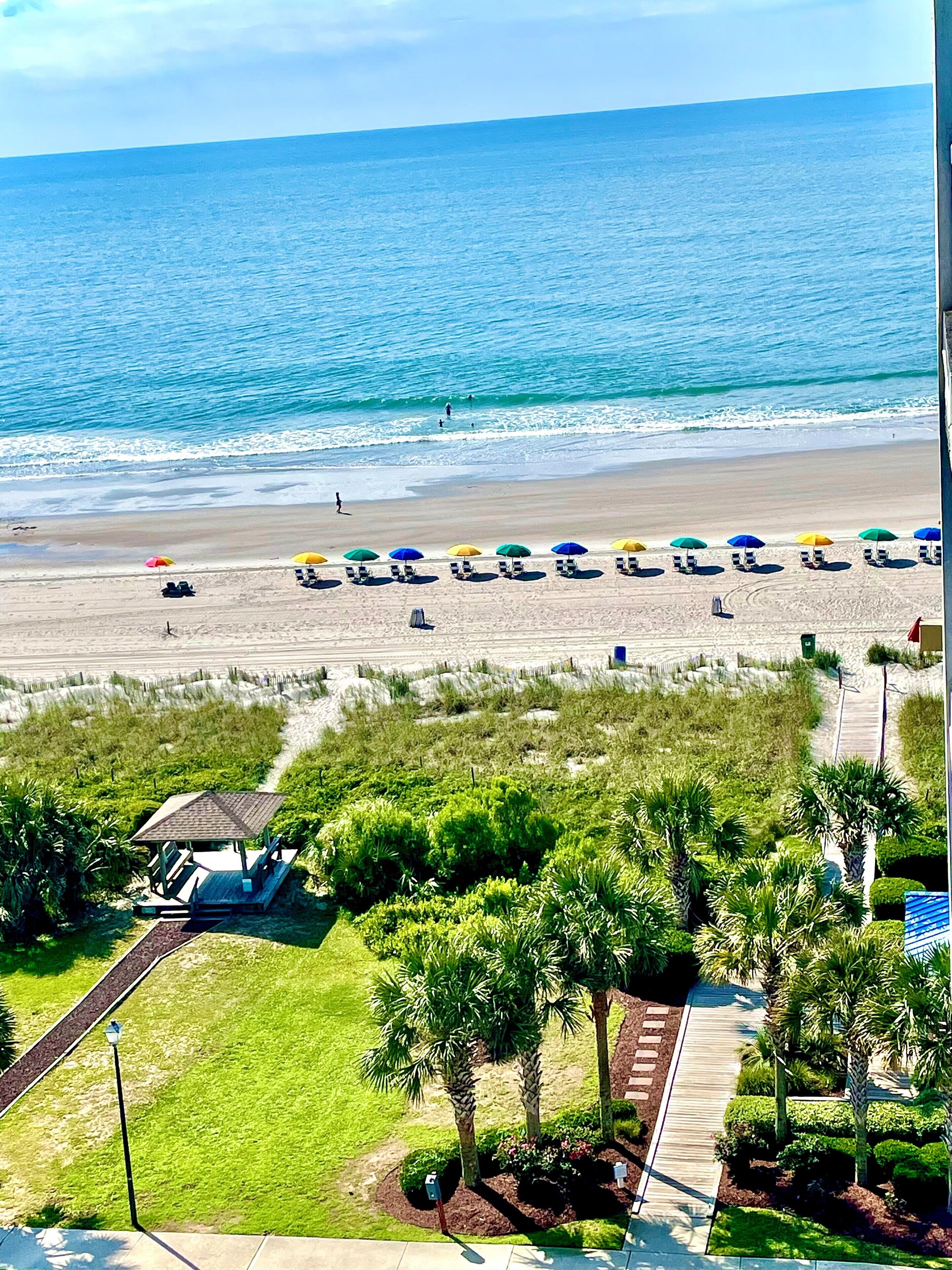 海灘、躺椅、沙灘巾