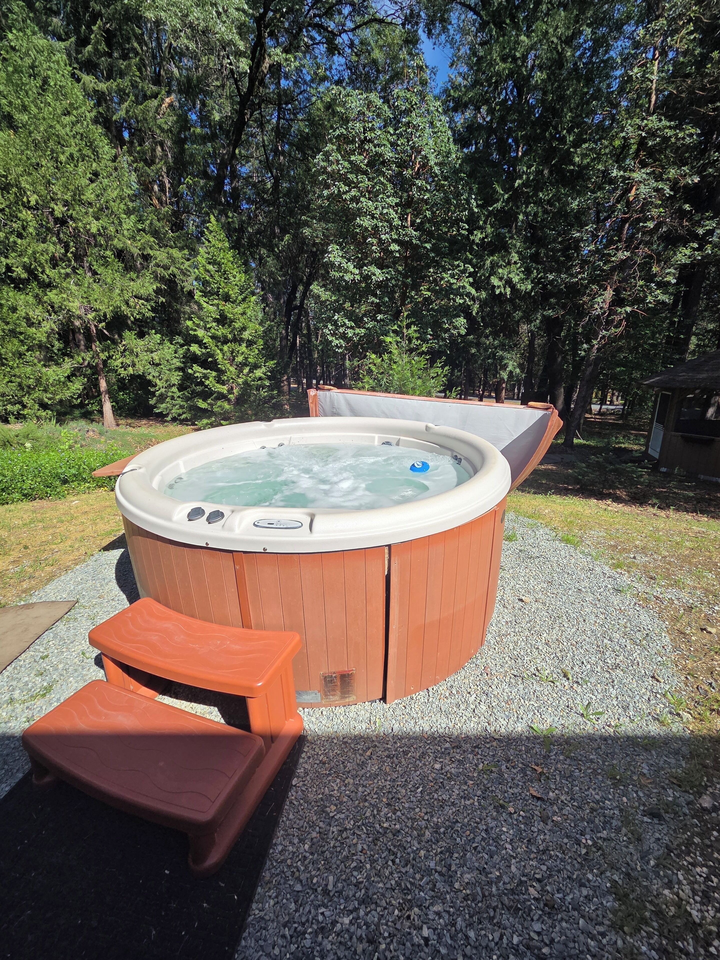 Bañera de hidromasaje exterior