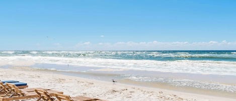 Accommodatie ligt op het strand