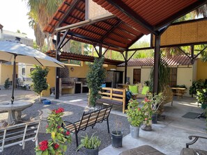 Restauration en plein air